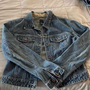 GAP Vintage Blue Denim Jacket with Button Accents